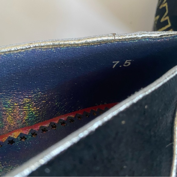 Star Wars x Irregular Choice London C-3PO black suede flat loafers, Women’s 7.5 - Picture 10 of 12